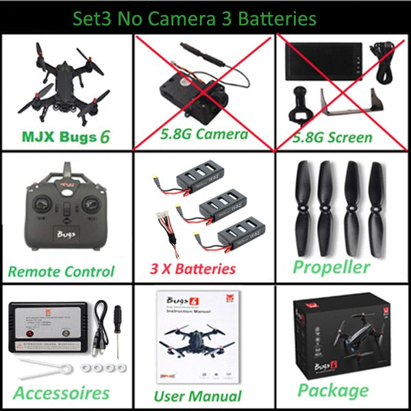 MJX Bugs 6 B6 Brushless Drone