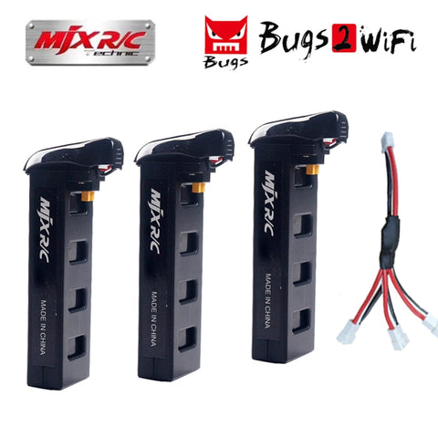 MJX Bugs2 Battery 7.4V 1800mAh 25C Li-po battery for MJX B2W B2C Drone Spare Parts Battery