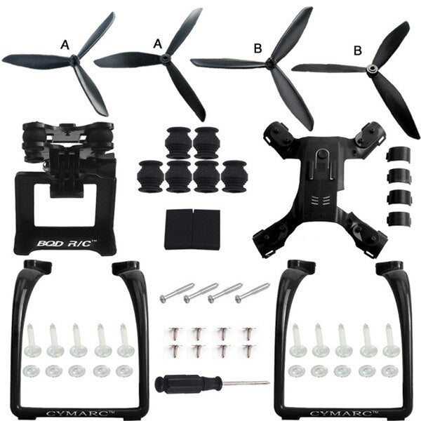 MJX B2W Landing Gear Camera Holder Gimbal Kit MJX B2W RC Drone Bugs2