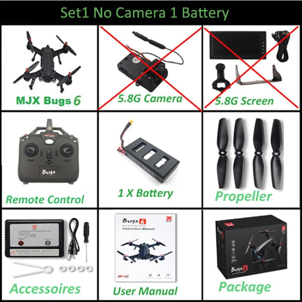 MJX Bugs 6 B6 Brushless Drone