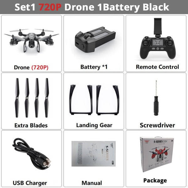 Teeggi S30W Dual GPS RC Drone