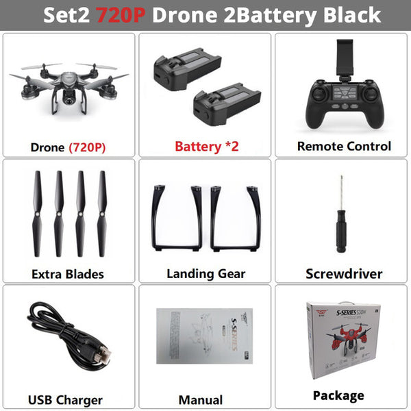 Teeggi S30W Dual GPS RC Drone