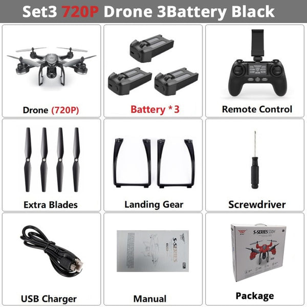 Teeggi S30W Dual GPS RC Drone