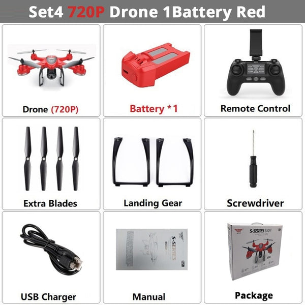 Teeggi S30W Dual GPS RC Drone