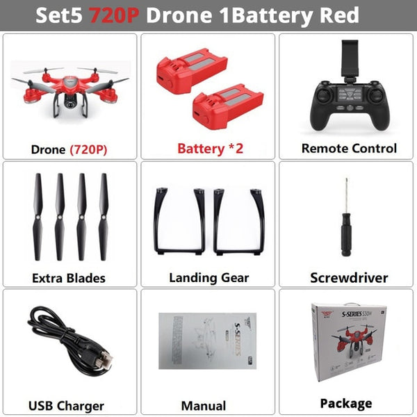 Teeggi S30W Dual GPS RC Drone