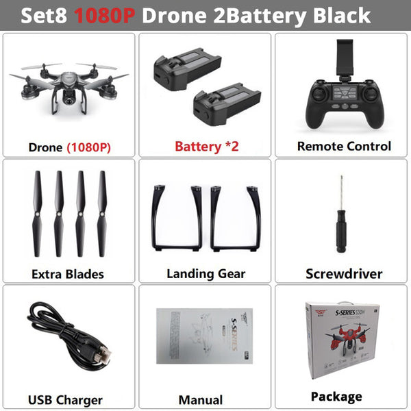 Teeggi S30W Dual GPS RC Drone