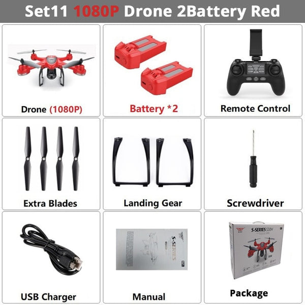 Teeggi S30W Dual GPS RC Drone