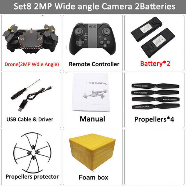 Teeggi VISUO XS809S Foldable Selfie Drone