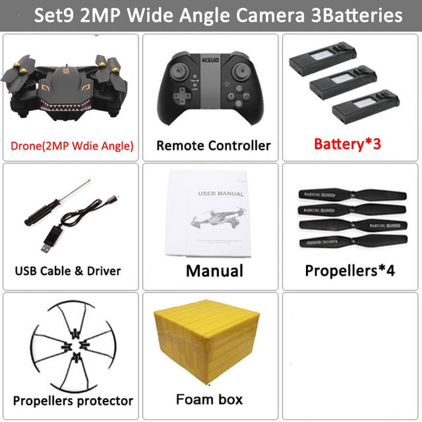 Teeggi VISUO XS809S Foldable Selfie Drone