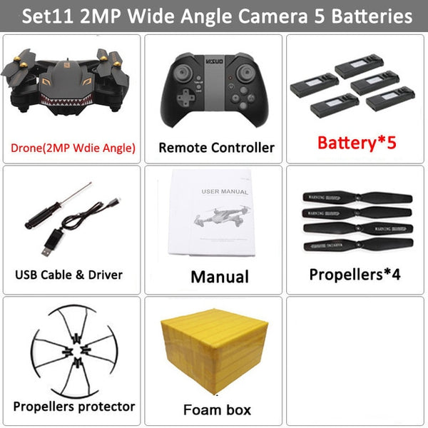 Teeggi VISUO XS809S Foldable Selfie Drone