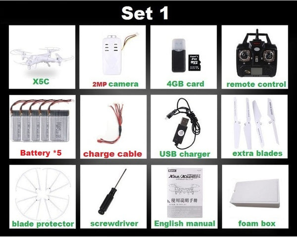 SYMA X5C (Upgrade Version) RC Drone