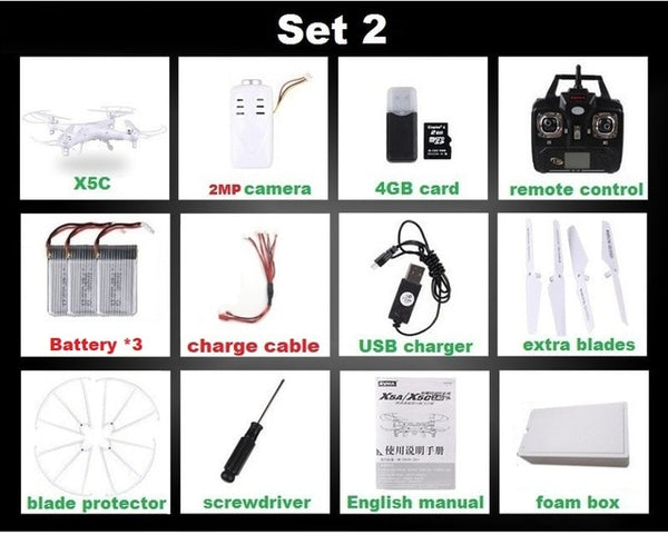 SYMA X5C (Upgrade Version) RC Drone