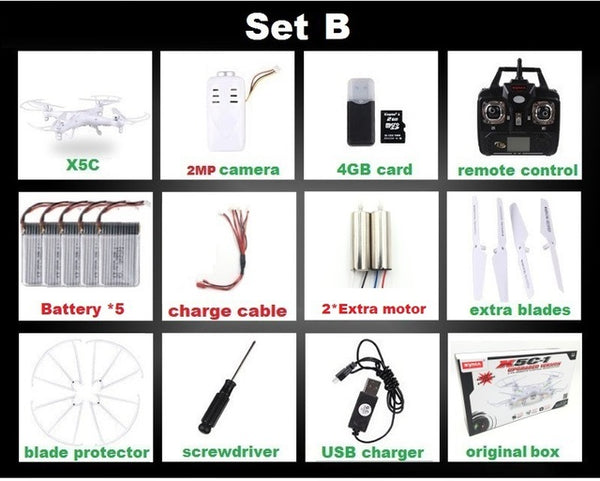 SYMA X5C (Upgrade Version) RC Drone