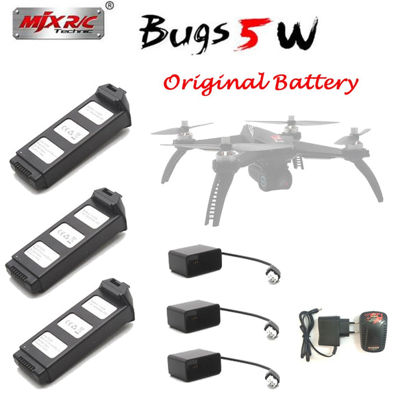 MJX Bugs 5W 7.4V 1800 MAH Li-Po Battery for MJX B5W Brushless GPS RC Drone Spare Parts Accessories Battery